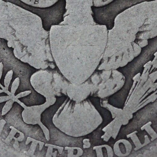 1915 S Barber Liberty Silver Quarter Scarce Semi Key Date Exact Coin Shown 68