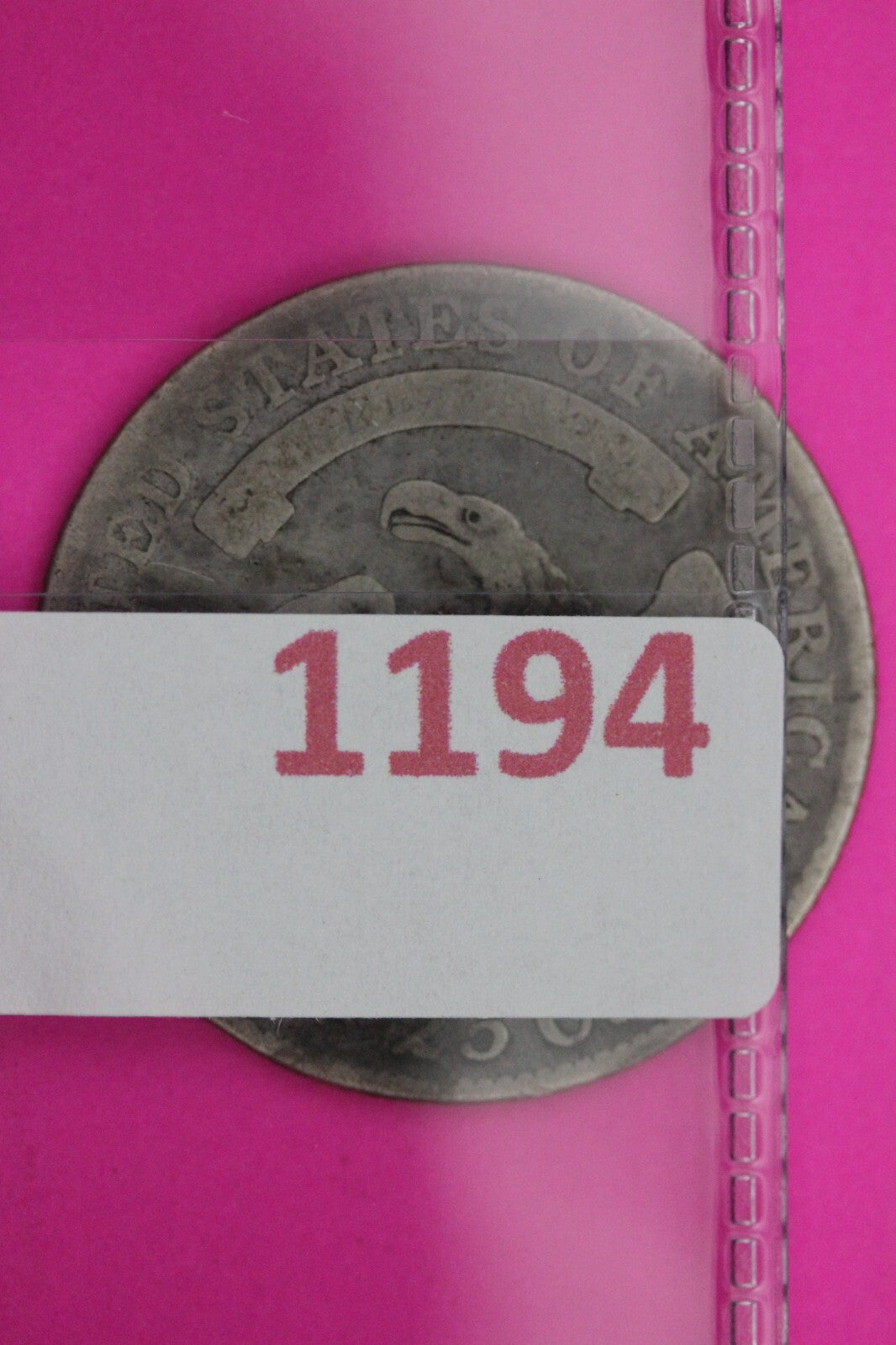 1818 Bust Cap Quarter Lady Liberty Guaranteed Authentic & Genuine Coin 1194