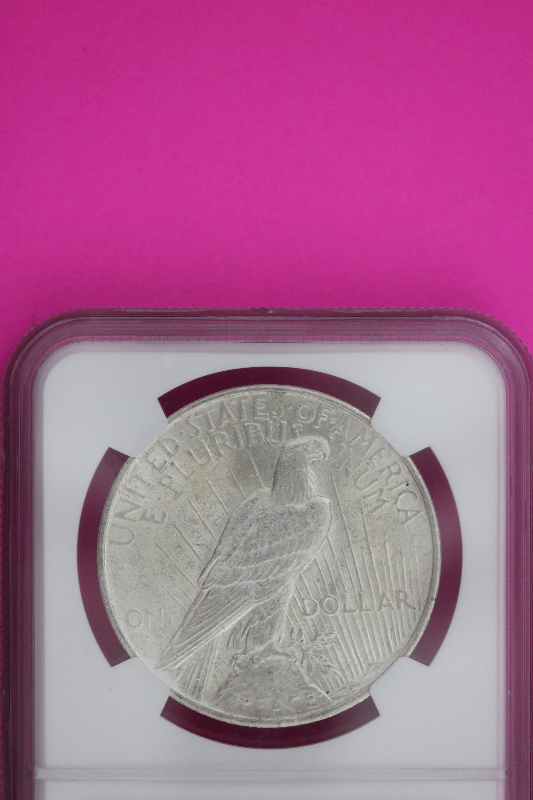 1923 P MS 62 Liberty Peace Silver Dollar NGC Certified Graded Authentic 1121