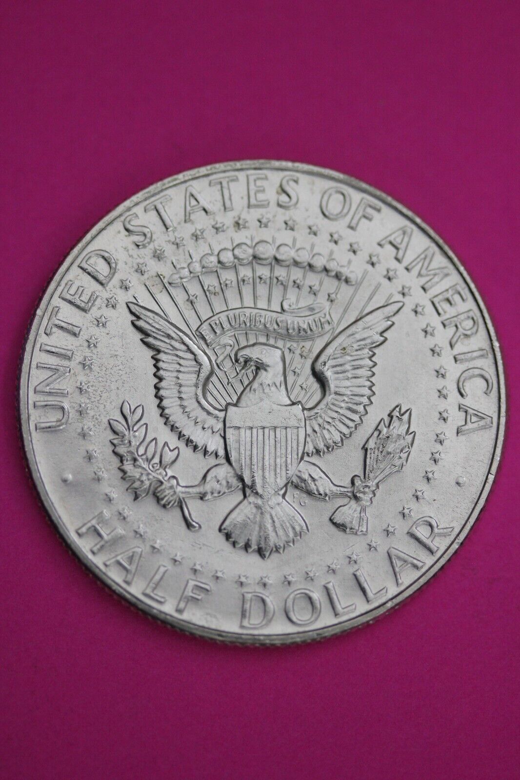 Gem BU 1968 D John F Kennedy Half Dollar 40% Silver Same Coin In Pics TOM 03