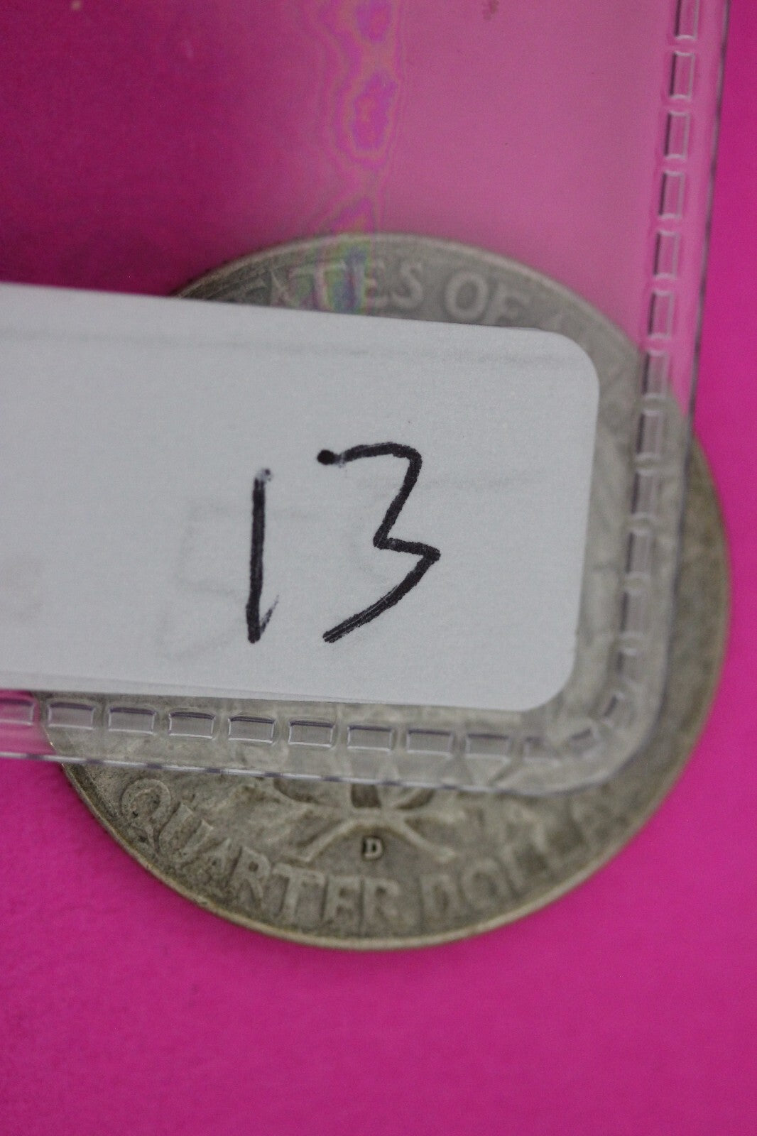 High Grade 1939 D George Washington Quarter Semi Key Date Silver Coin 13