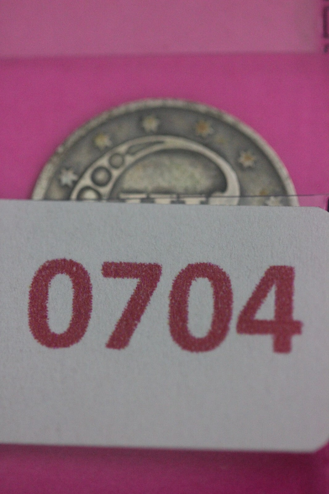 Rainbow Toned 1851 O Trime 3 Three Cent Silver Dime Guaranteed Authentic 0704N