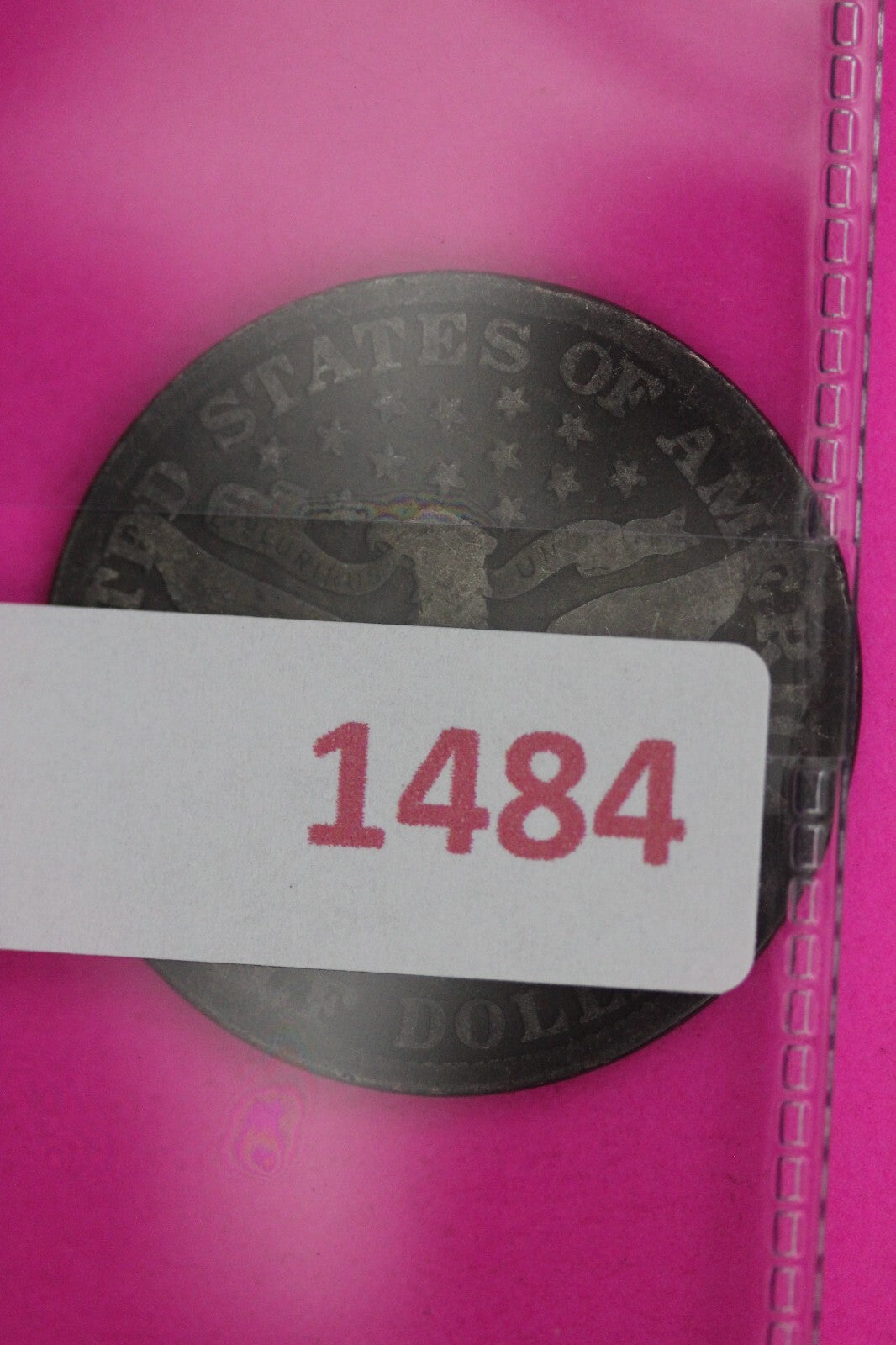 1909 Inverted S Barber Liberty Half Dollar Silver Coin Guaranteed Authentic 1484