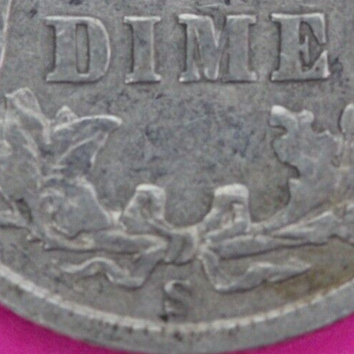 1907 S Barber Liberty Dime Scarce Semi Key Date Silver Coin San Francisco 43