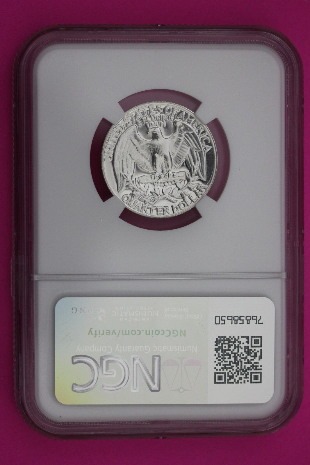 1959 PF 69 Proof Washington Silver Quarter NGC Certified Graded Authentic 259