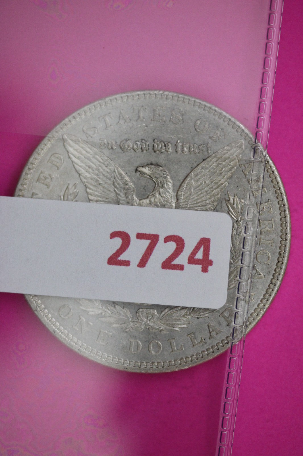 1902 P Morgan Lady Liberty Silver Dollar Guaranteed Authentic & Genuine 2724