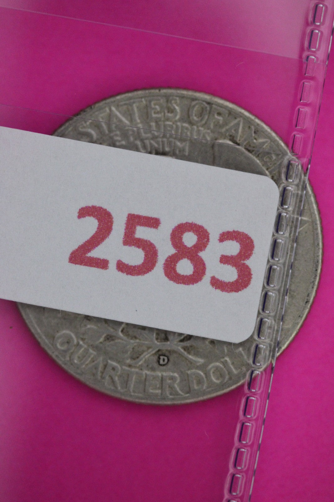 1937 P George Washington Silver Quarter Guaranteed Authentic Genuine Coin 2583