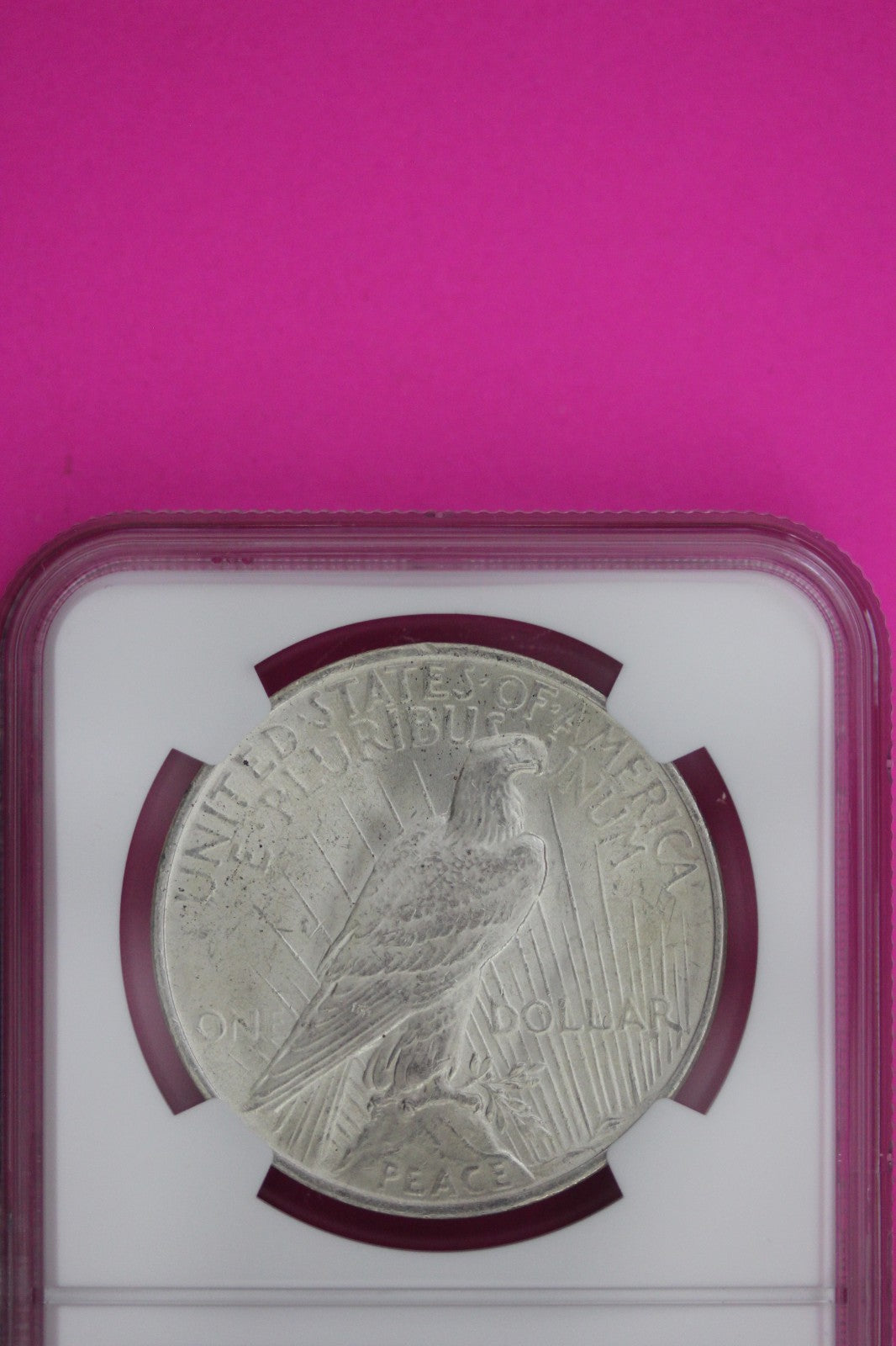1923 P MS 63 Liberty Peace Silver Dollar NGC Certified Graded Authentic 1127