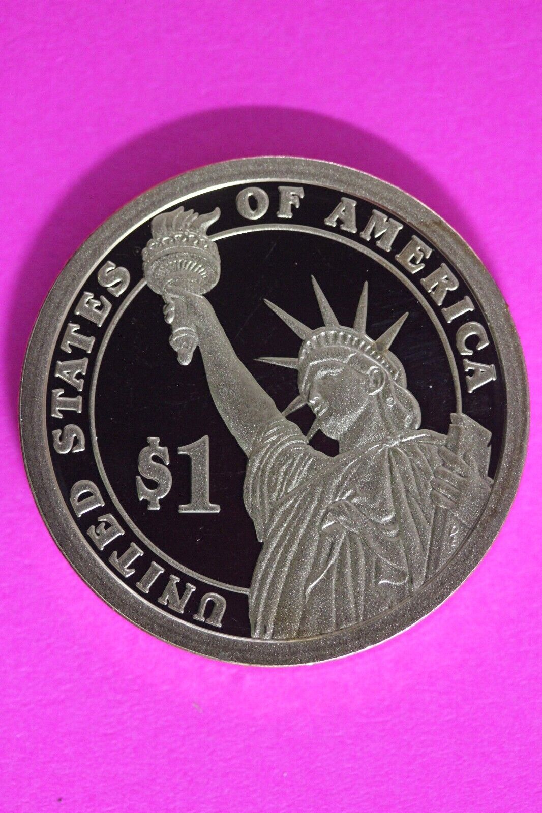 Proof 2012 S Grover Cleveland 1 Presidential Dollar DCAM Exact Coin Shown TOM 02
