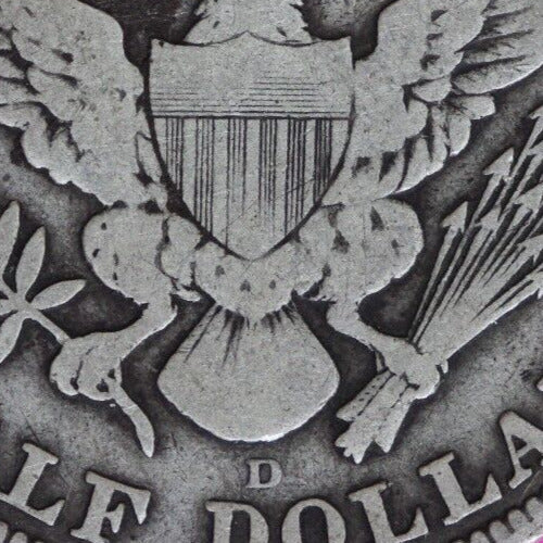 1915 D Barber Liberty Half Dollar Scarce Semi Key Date Coin Denver Mint 113