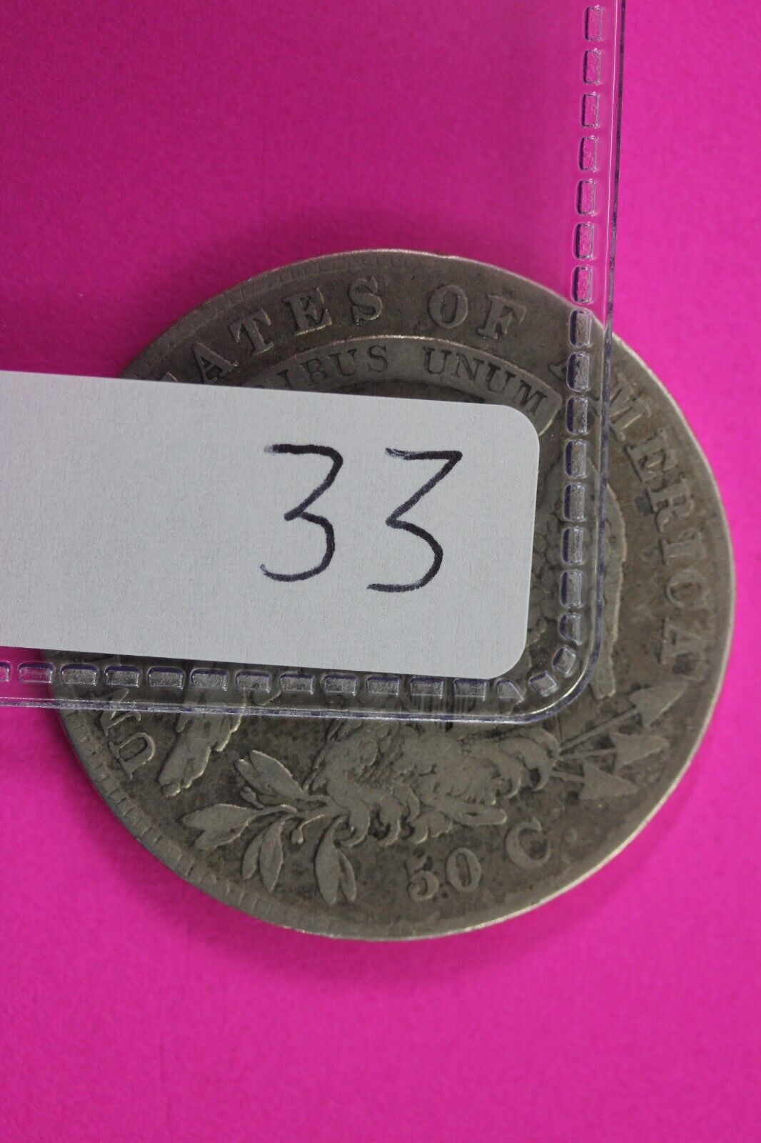 1836 Capped Bust Half Dollar Exact Coin In Pics Silver Rare Semi Key Date 33