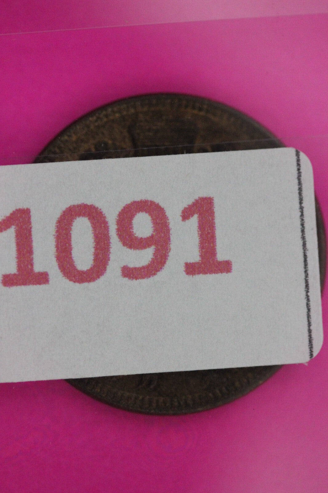 1907/7 RB Snow Indian Head Cent Key Date Coin Guaranteed Authentic Genuine 1091