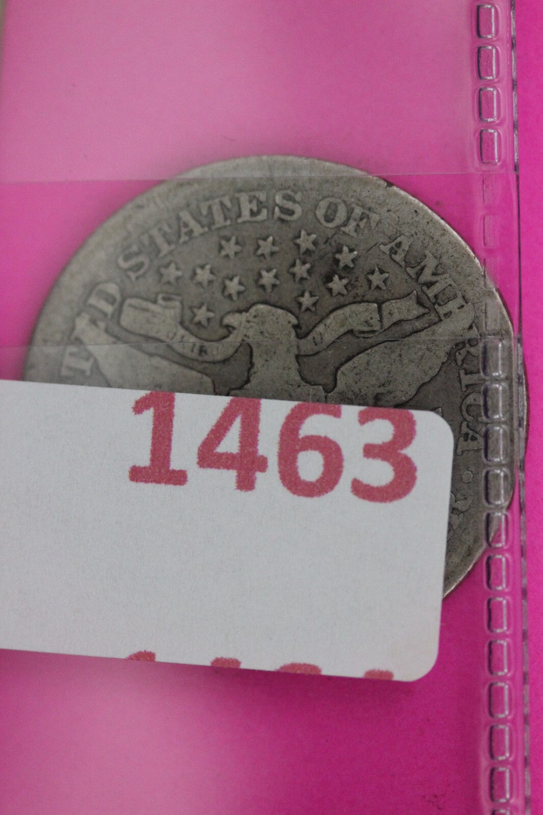 1905 P Barber Liberty Silver Quarter Guaranteed Authentic & Genuine Coin 1463