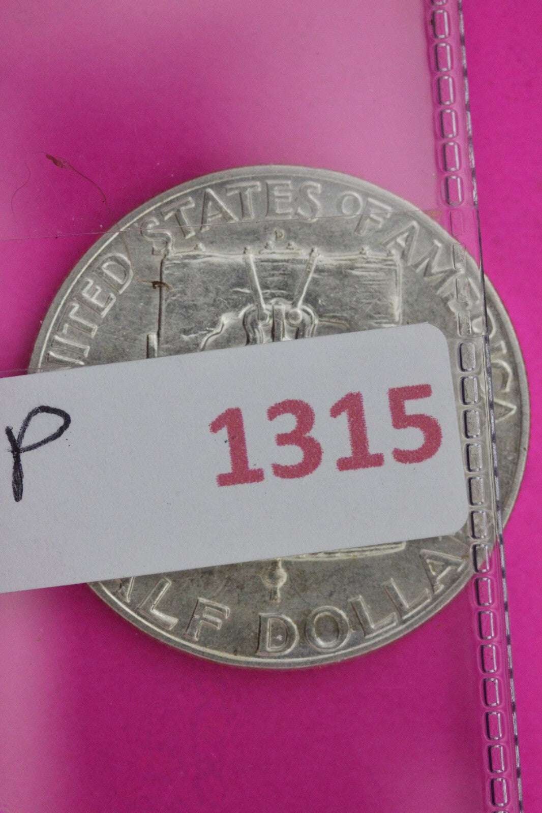 High Grade 1949 D Ben Franklin Silver Half Dollar Guaranteed Authentic Coin 1315