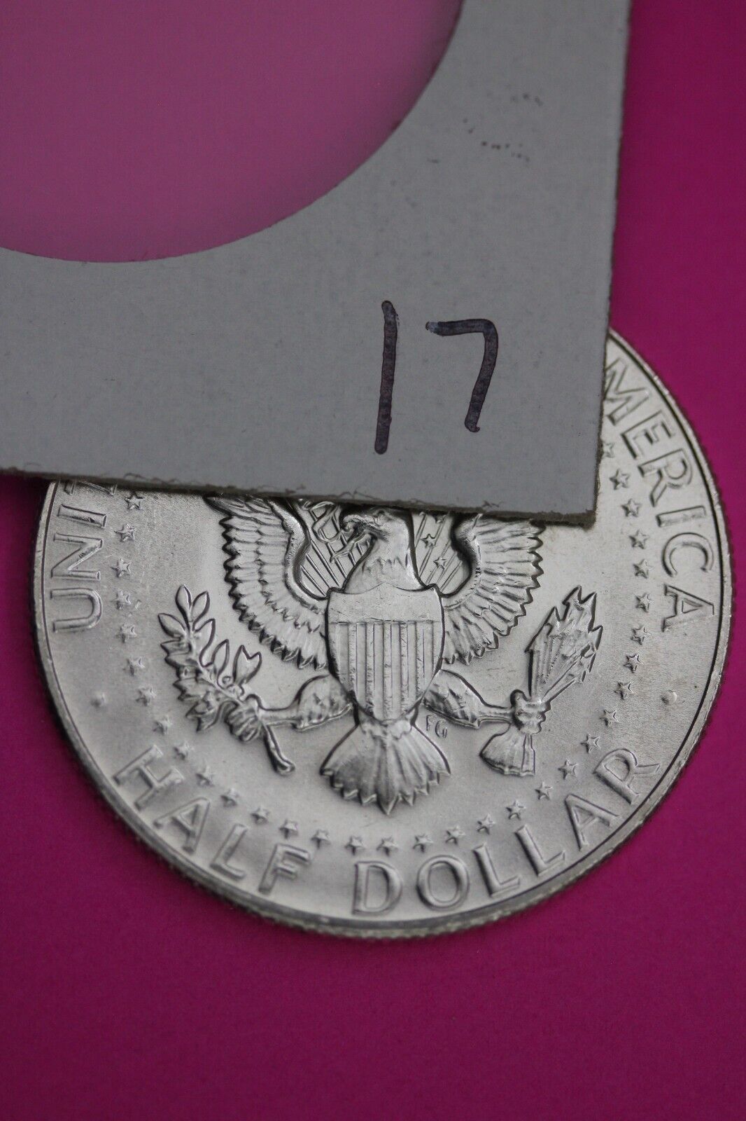 Gem BU 1968 D John F Kennedy Half Dollar 40% Silver Same Coin In Pics TOM 17