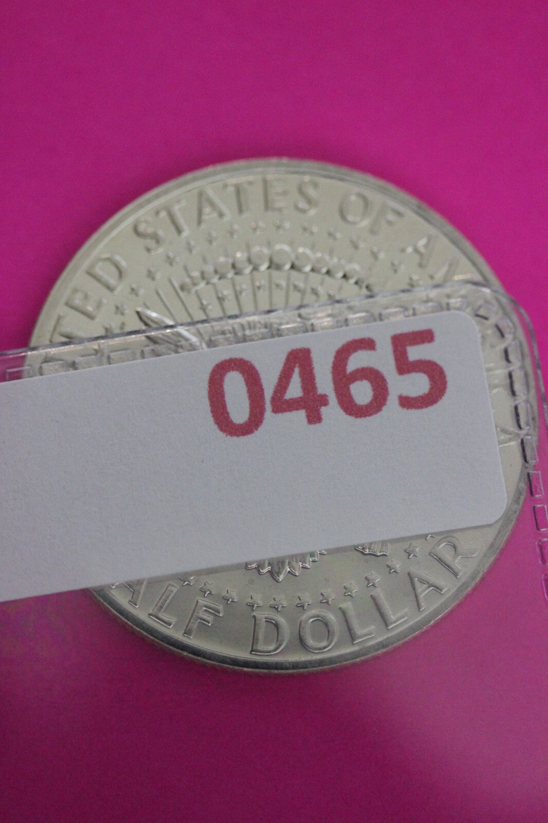 Accented Hair 1964 Proof John F Kennedy Silver Half Dollar Milk Spots N465