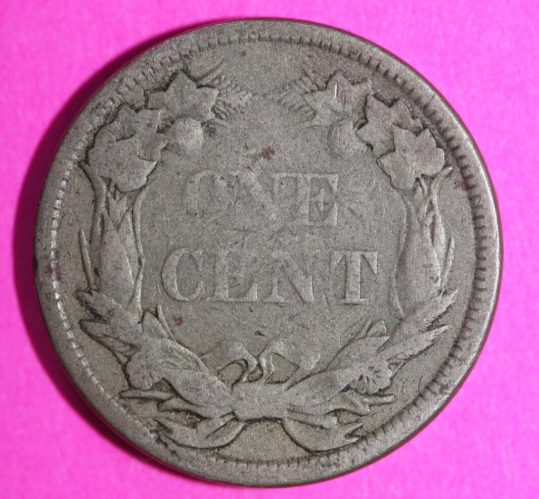 1858 Flying Eagle Cent Penny Exact Scarce Early Type Exact Coin as Pictured 31