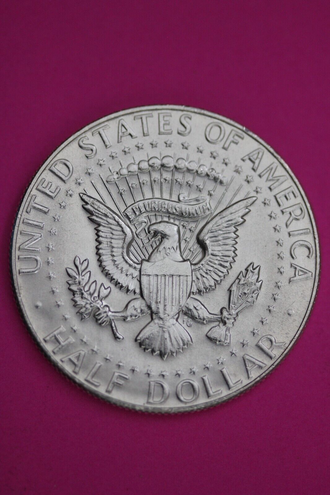 Gem BU 1969 D John F Kennedy Half Dollar 40% Silver Same Coin In Pics TOM 12