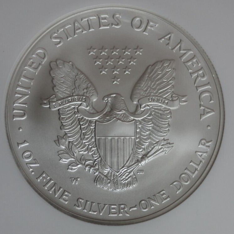 2006 W MS 69 Silver Eagle 20th Anniversary Silver Dollar Set NGC Graded Slab 490