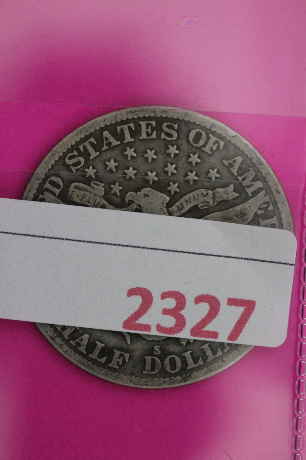 1914 S Barber Liberty Silver Half Dollar Guaranteed Authentic Genuine Coin 2327