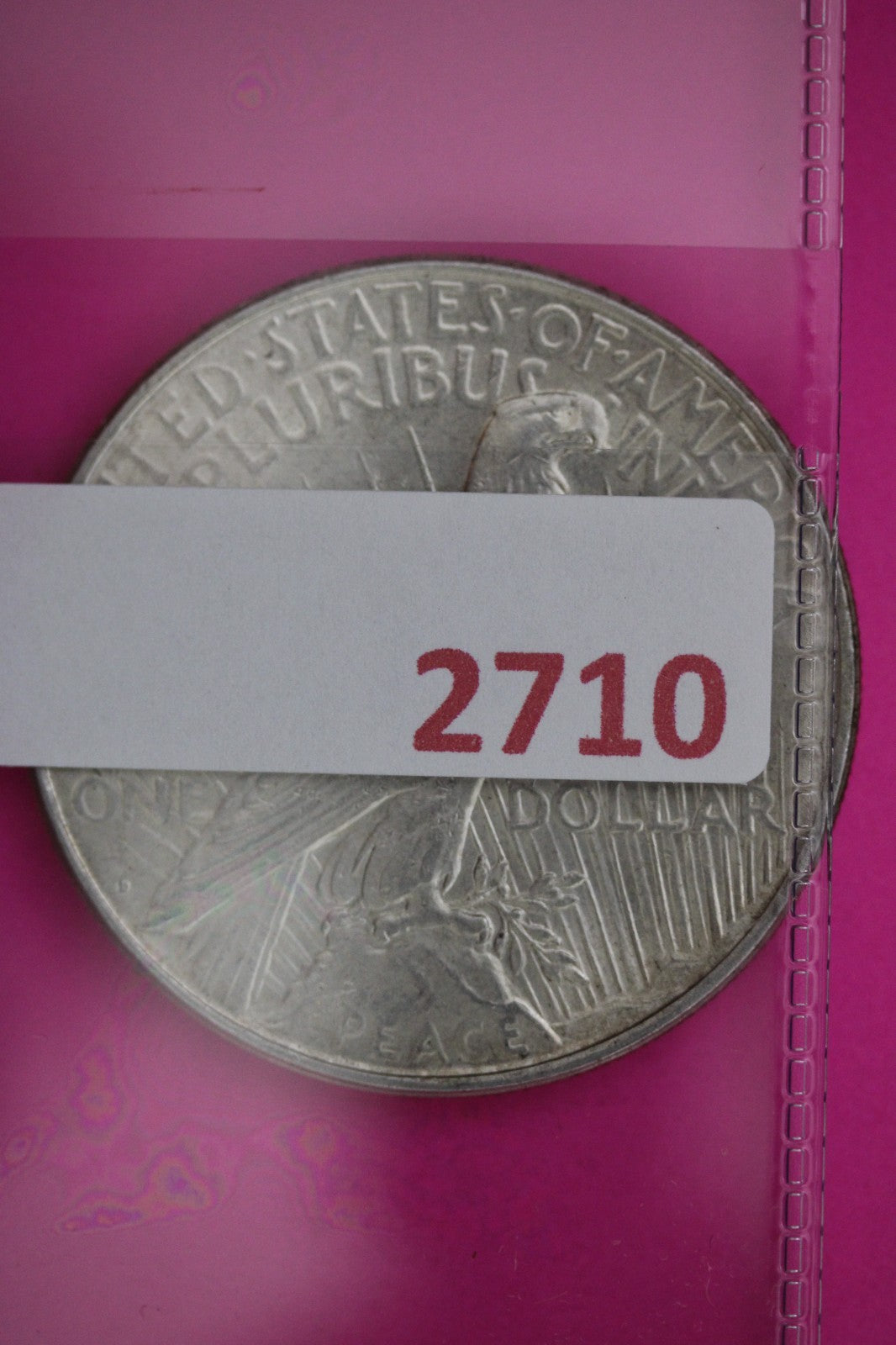 1923 D Peace Lady Liberty Semi Key Date Silver Dollar Guaranteed Authentic 2710