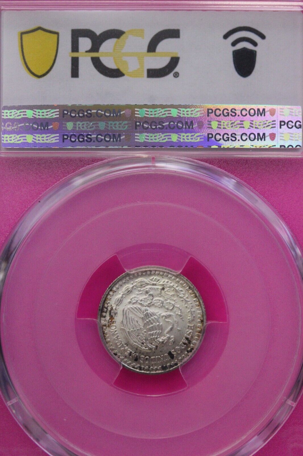 Pop 1 Only 2 Higher 1986 MS 68 Mexico 1/20 OZ Libertad Silver PCGS Certified 725
