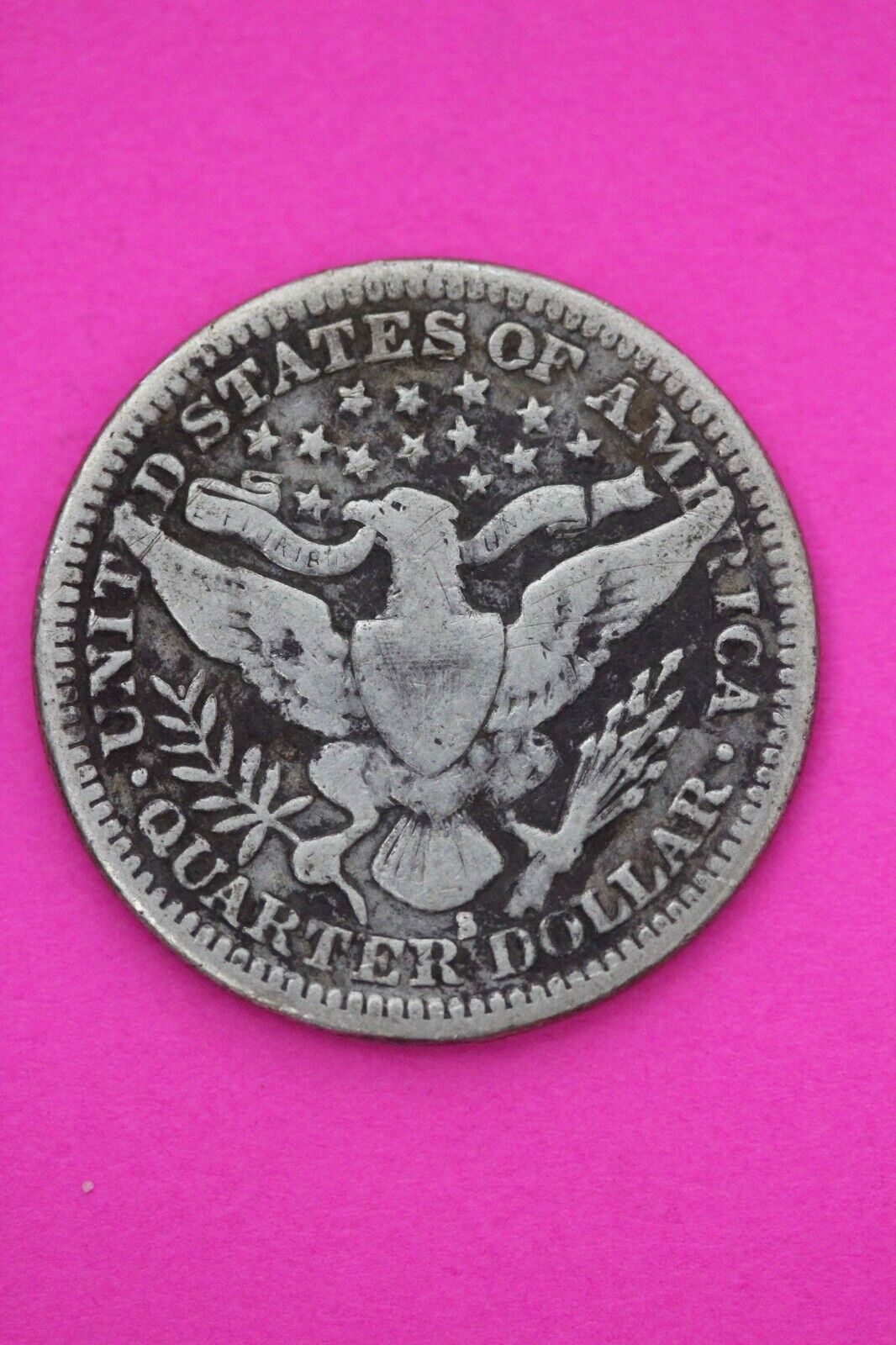1915 S Barber Liberty Silver Quarter Scarce Semi Key Date San Francisco Mint 43