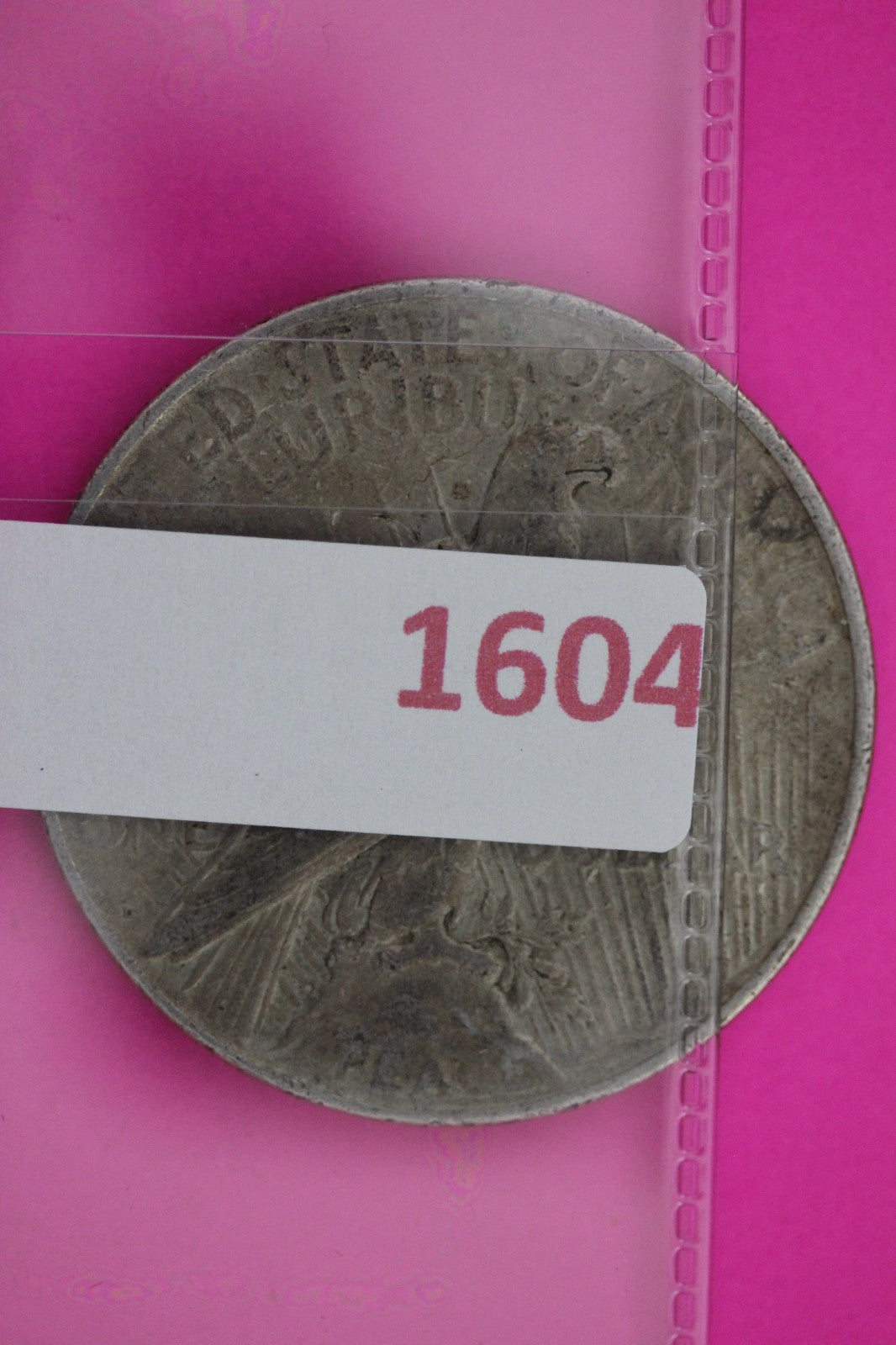 1927 D Peace Lady Liberty Semi Key Date Silver Dollar Guaranteed Authentic 1604