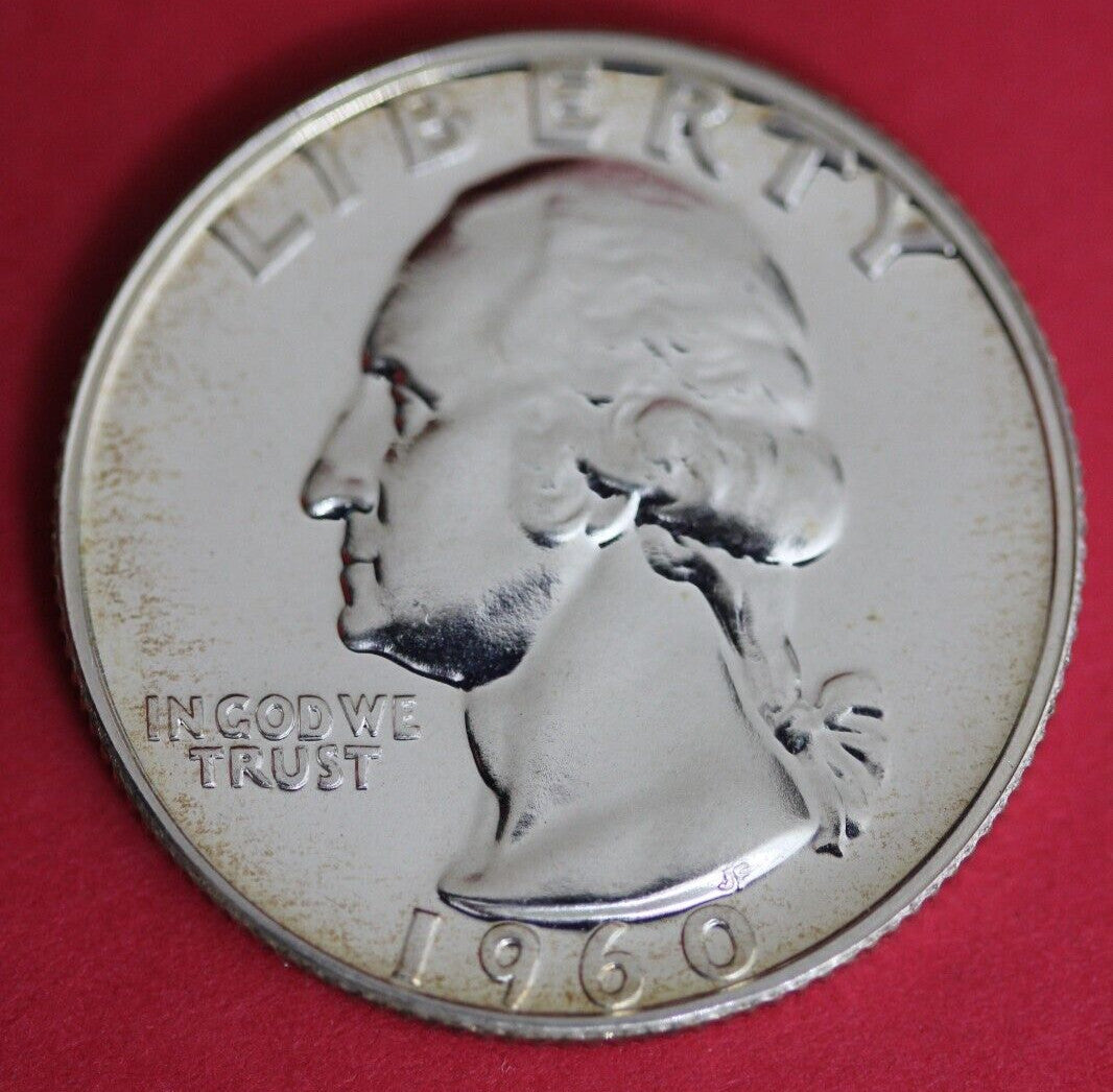 1960 Proof George Washington Quarter Exact Coin Shown 28