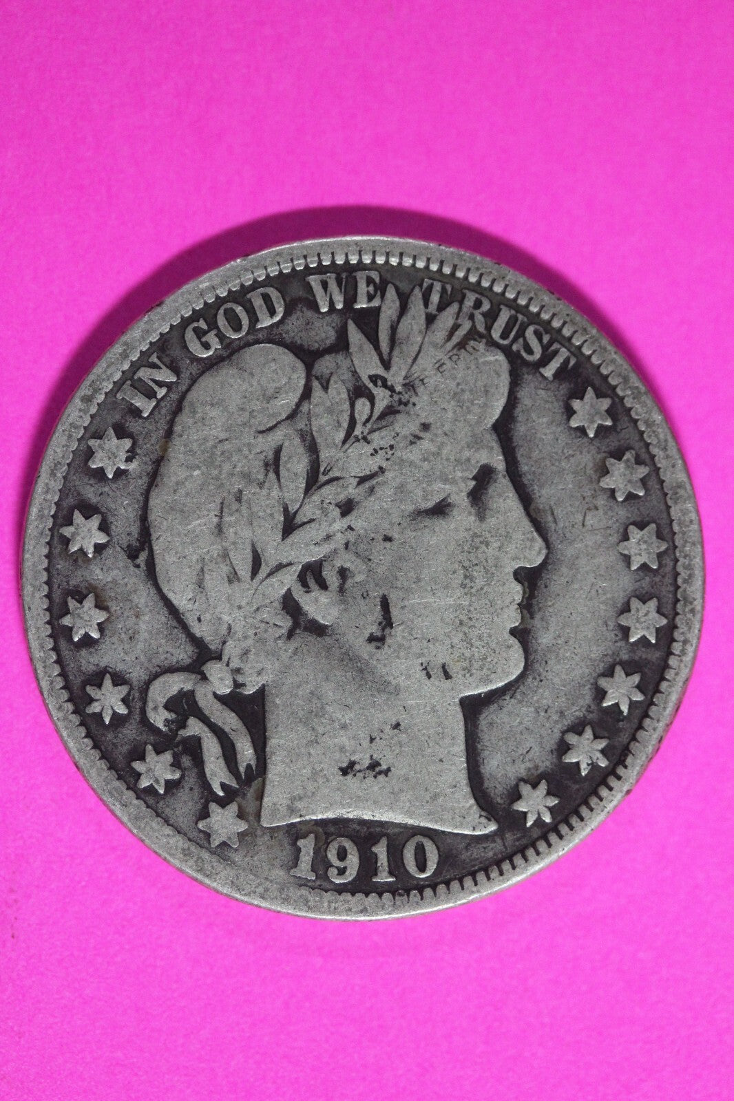 1910 P Barber Liberty Half Dollar Scarce Semi Key Date Coin Philadelphia 233