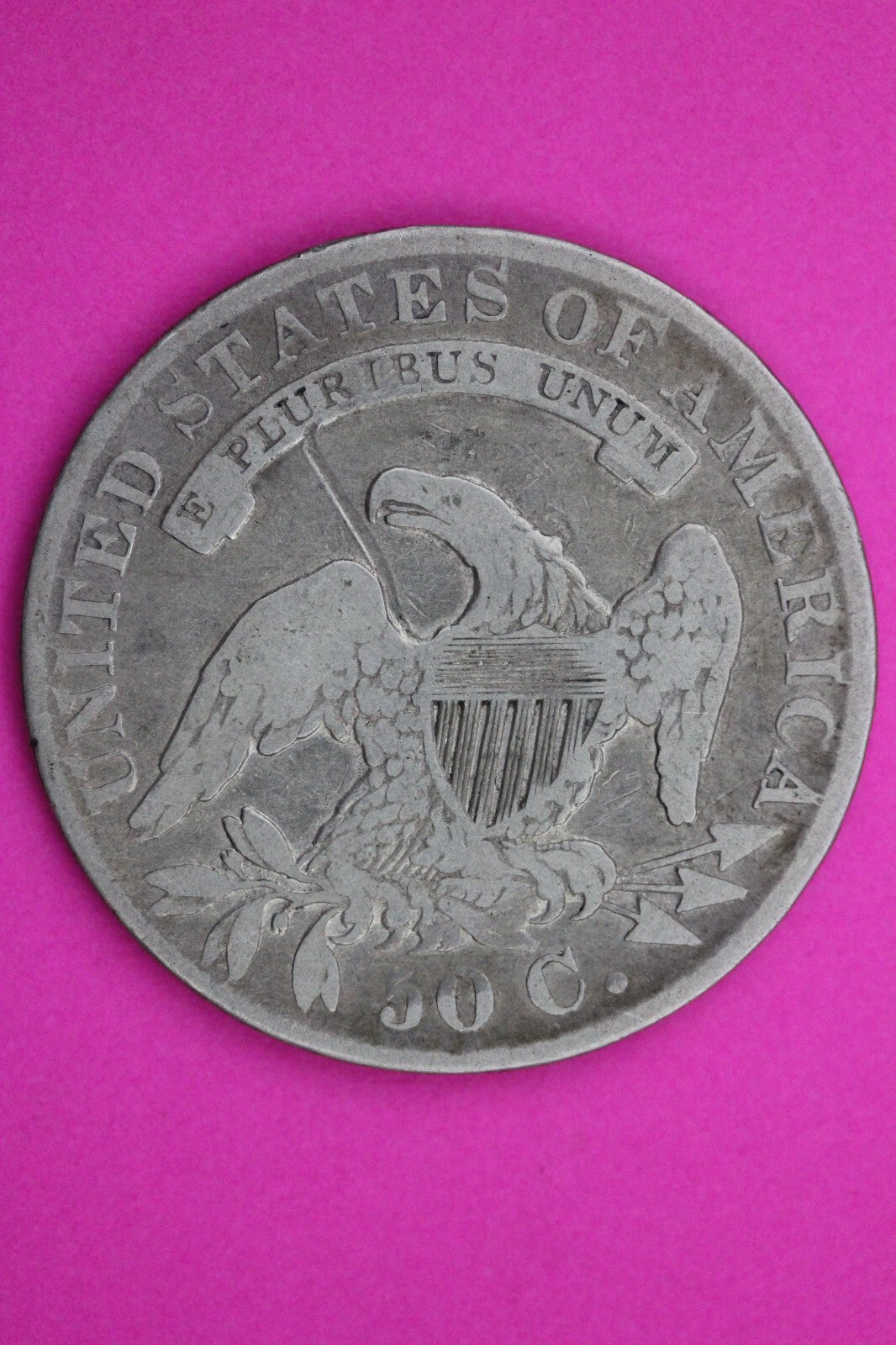 1832 Cap Bust Liberty Half Dollar Silver Rare Semi Key Date Coin 0391N