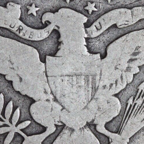 1898 O Barber Liberty Half Dollar Silver Semi Key Date Coin New Orleans Mint 55