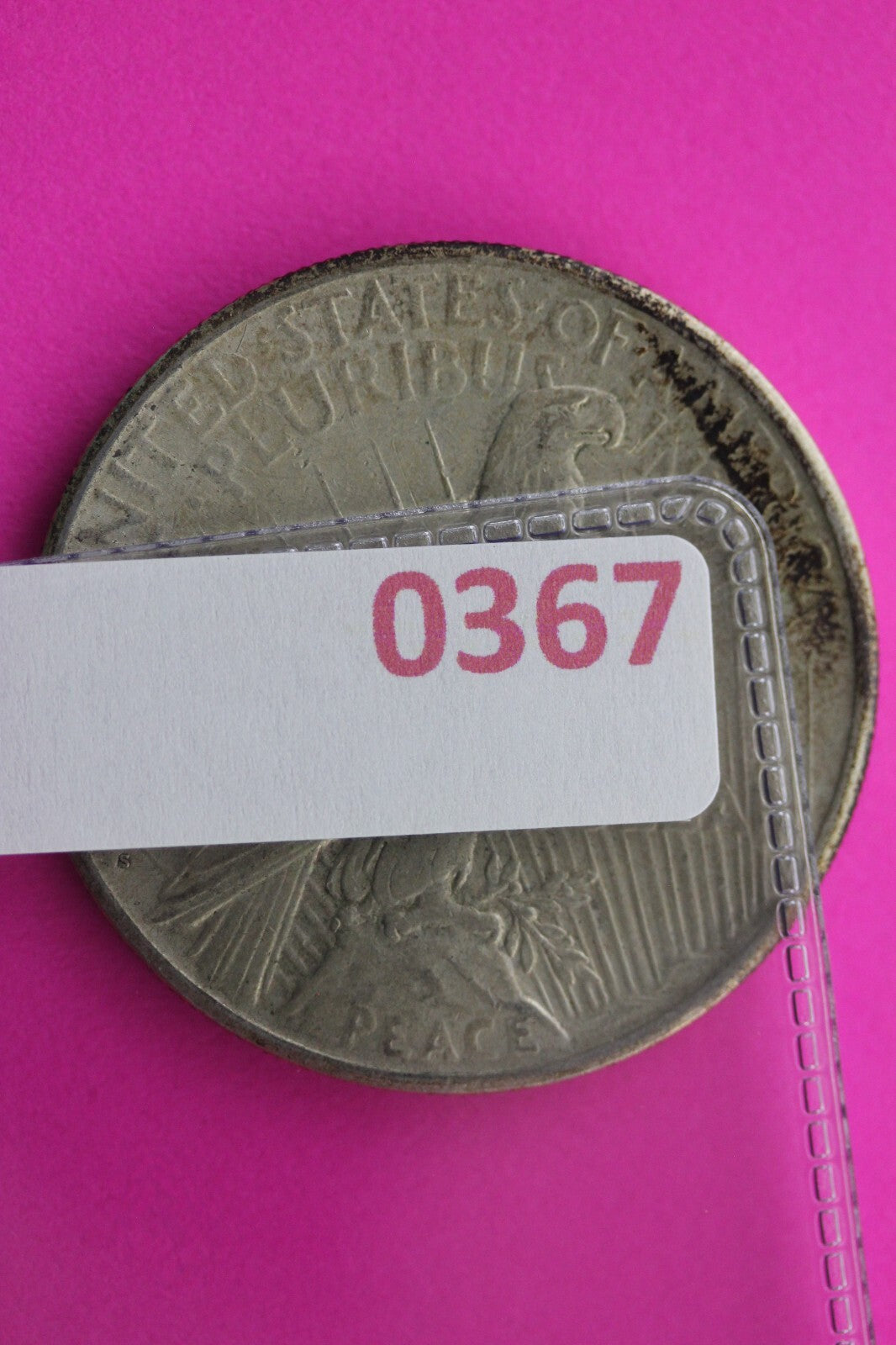 High Grade 1925 S Peace Silver Dollar LIberty Coin Guaranteed Authentic 0367N