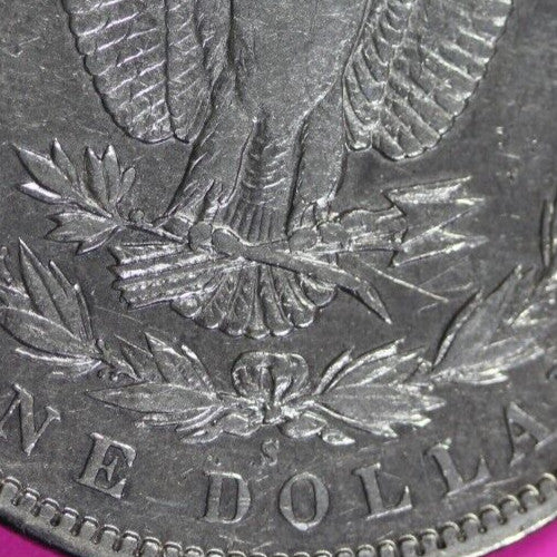 High Grade 1896 S Morgan Liberty Silver Dollar Rare Key Date San Francisco 113