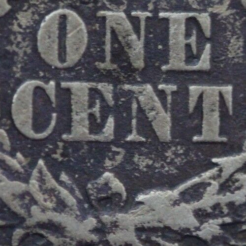 1862 Copper Nickel Indian Head Cent Penny Early Type Coin Exact Coin Pictured 53