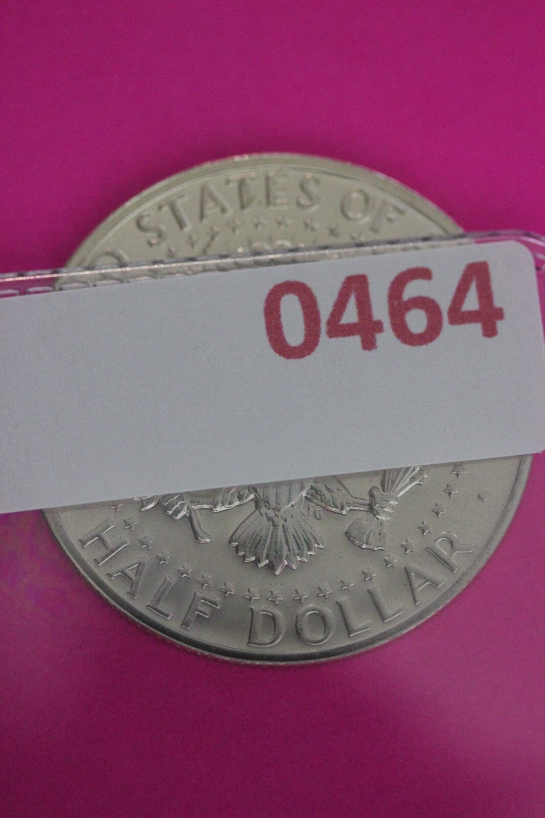 Accented Hair 1964 Proof John F Kennedy Silver Half Dollar Milk Spots N464