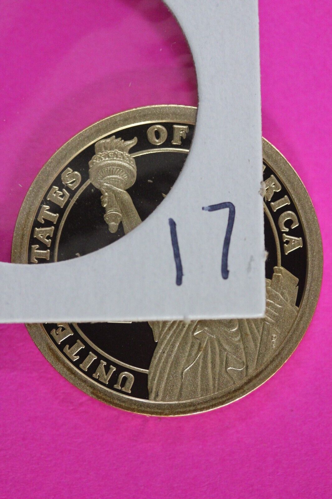 Proof 2012 S Chester Arthur Presidential Dollar DCAM Same Coin In Pics TOM 17