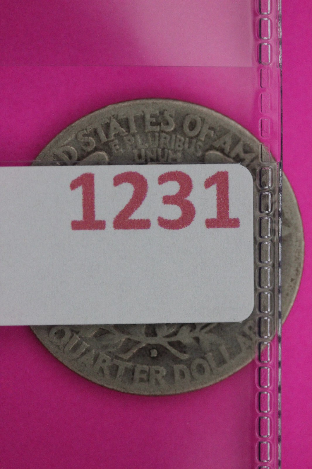 1932 D George Washington Silver Quarter Guaranteed Autthentic Genuine Coin 1231