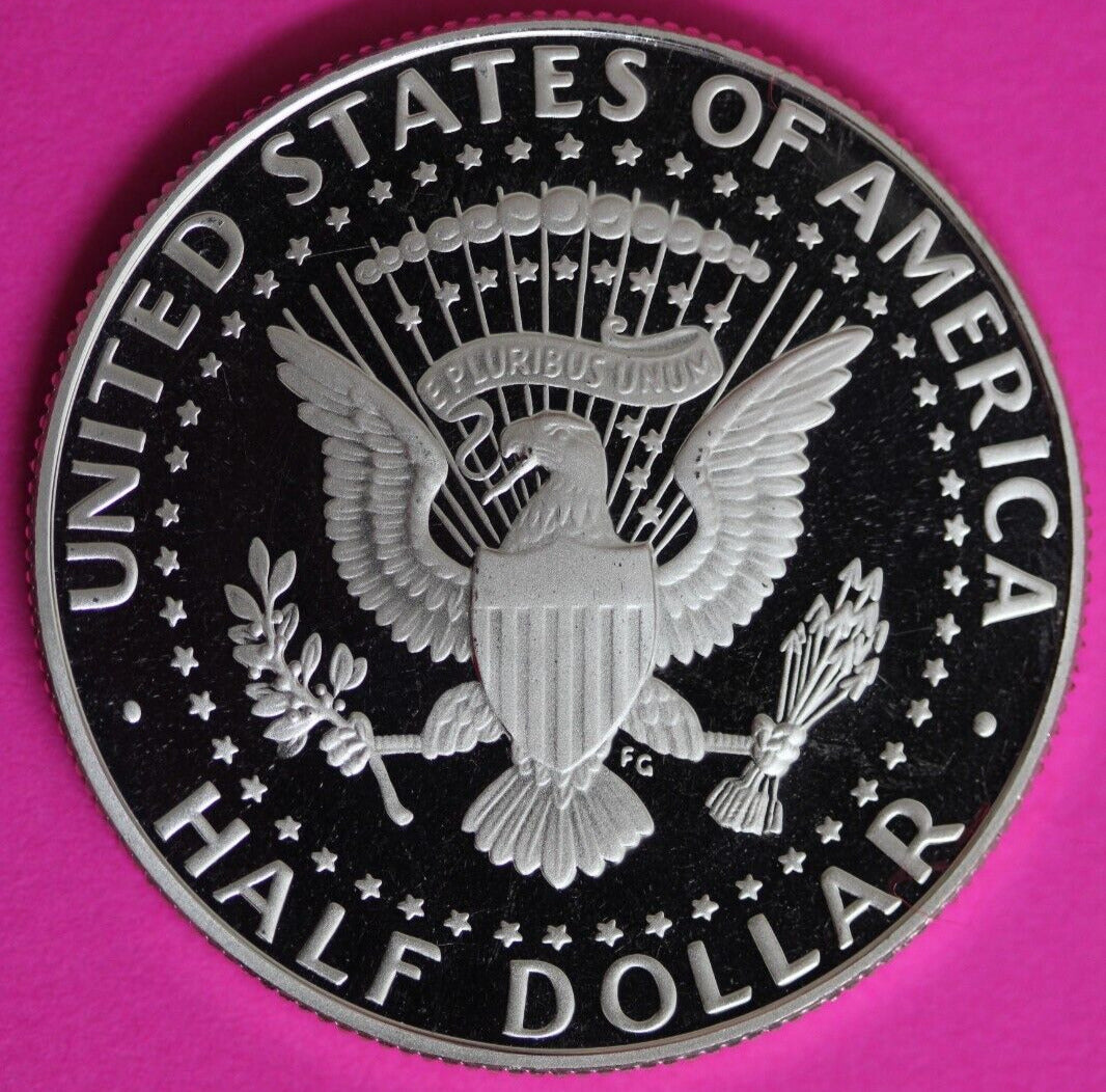 GEM Proof Silver 2007 S John F Kennedy Half Dollar Dcam Exact Coin Shown Tom 05