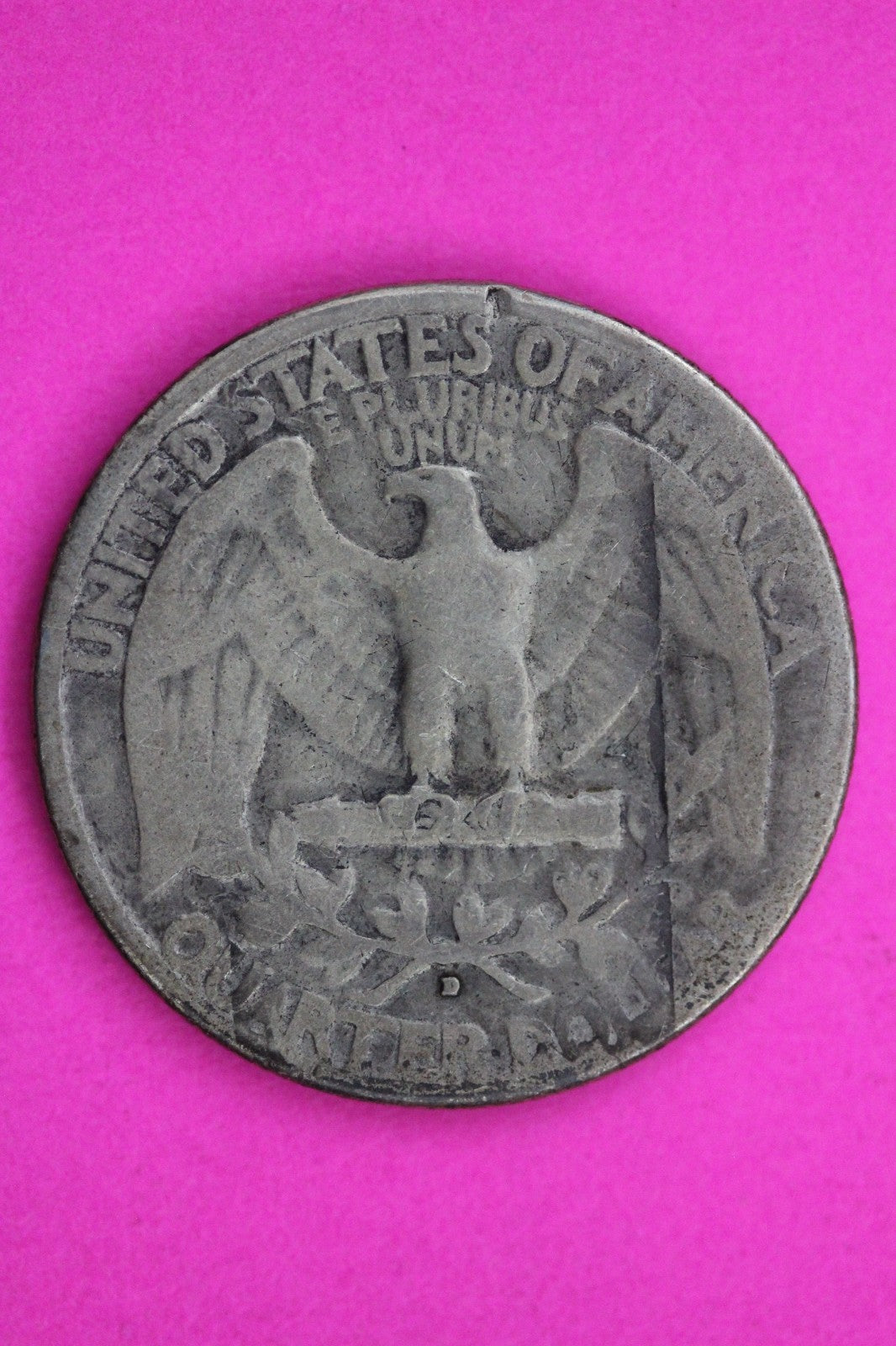 1932 D George Washington Silver Quarter Guaranteed Authentic Genuine Coin 1612
