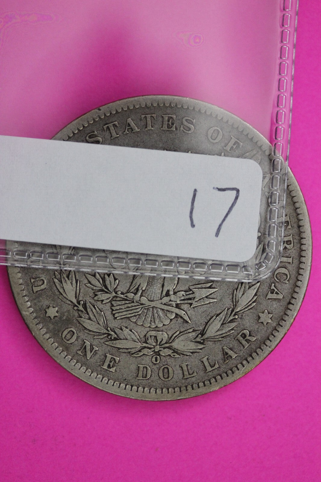 1890 O Morgan Liberty Silver Dollar New Orleans Scarce Semi Key Date Coin 17