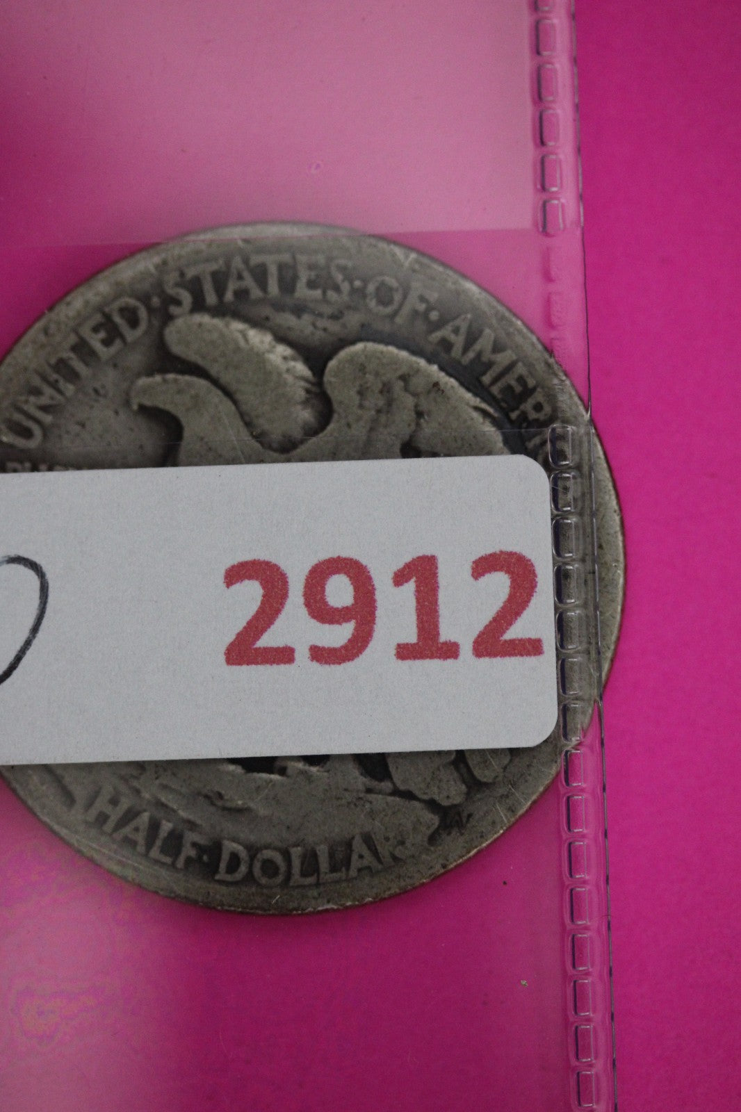 1919 D Walking Liberty Silver Half Dollar Guaranteed Authentic Genuine Coin 2912