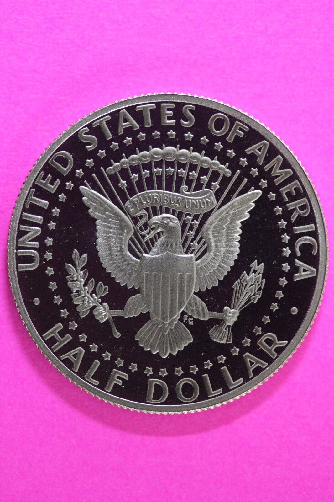 Gem Proof 1995 S Clad Kennedy Half Dollar Deep Cameo Same Coin In Pics TOM 05