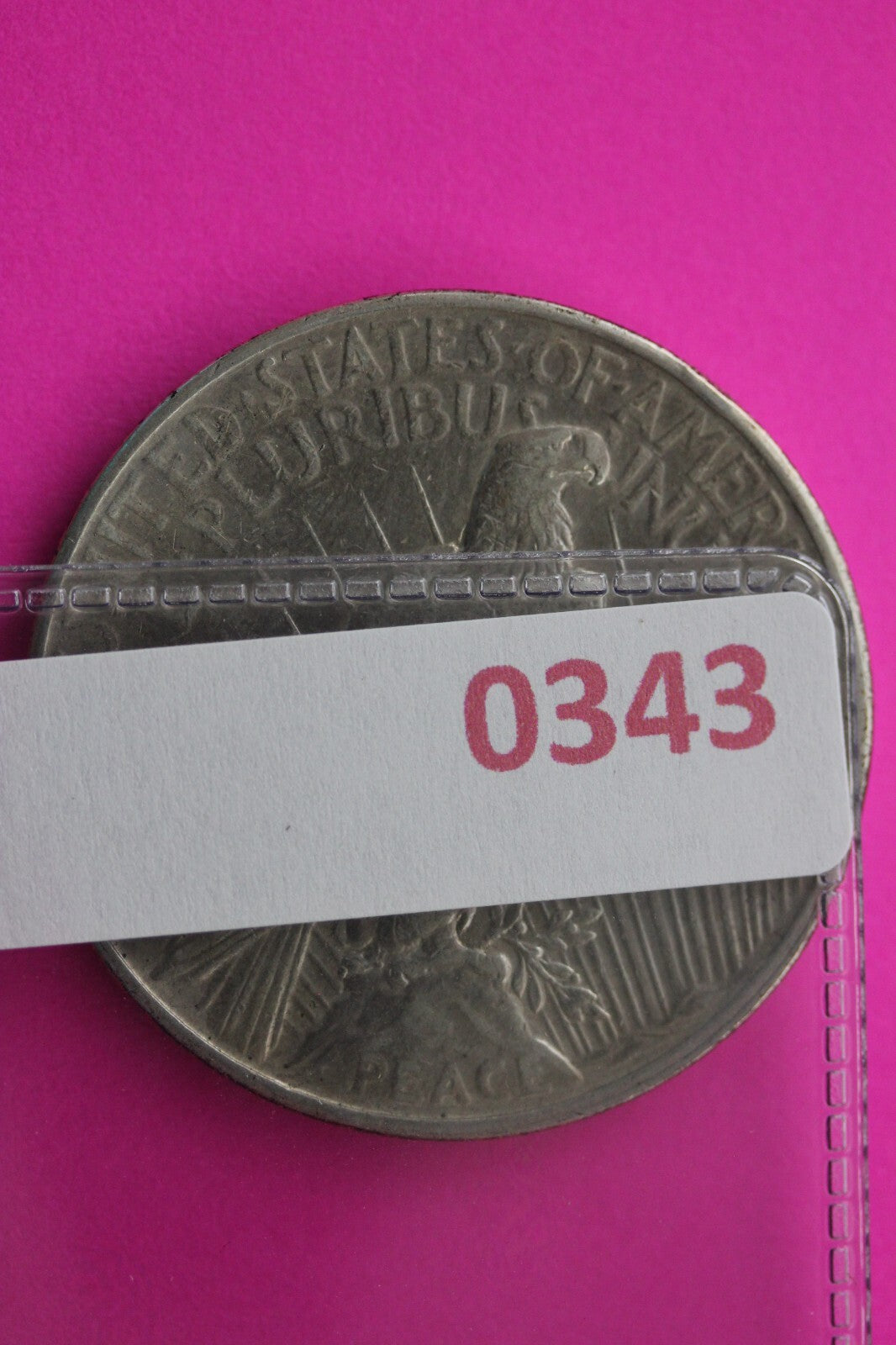 High Grade 1934 D Peace Silver Dollar LIberty Coin Guaranteed Authentic 0343N