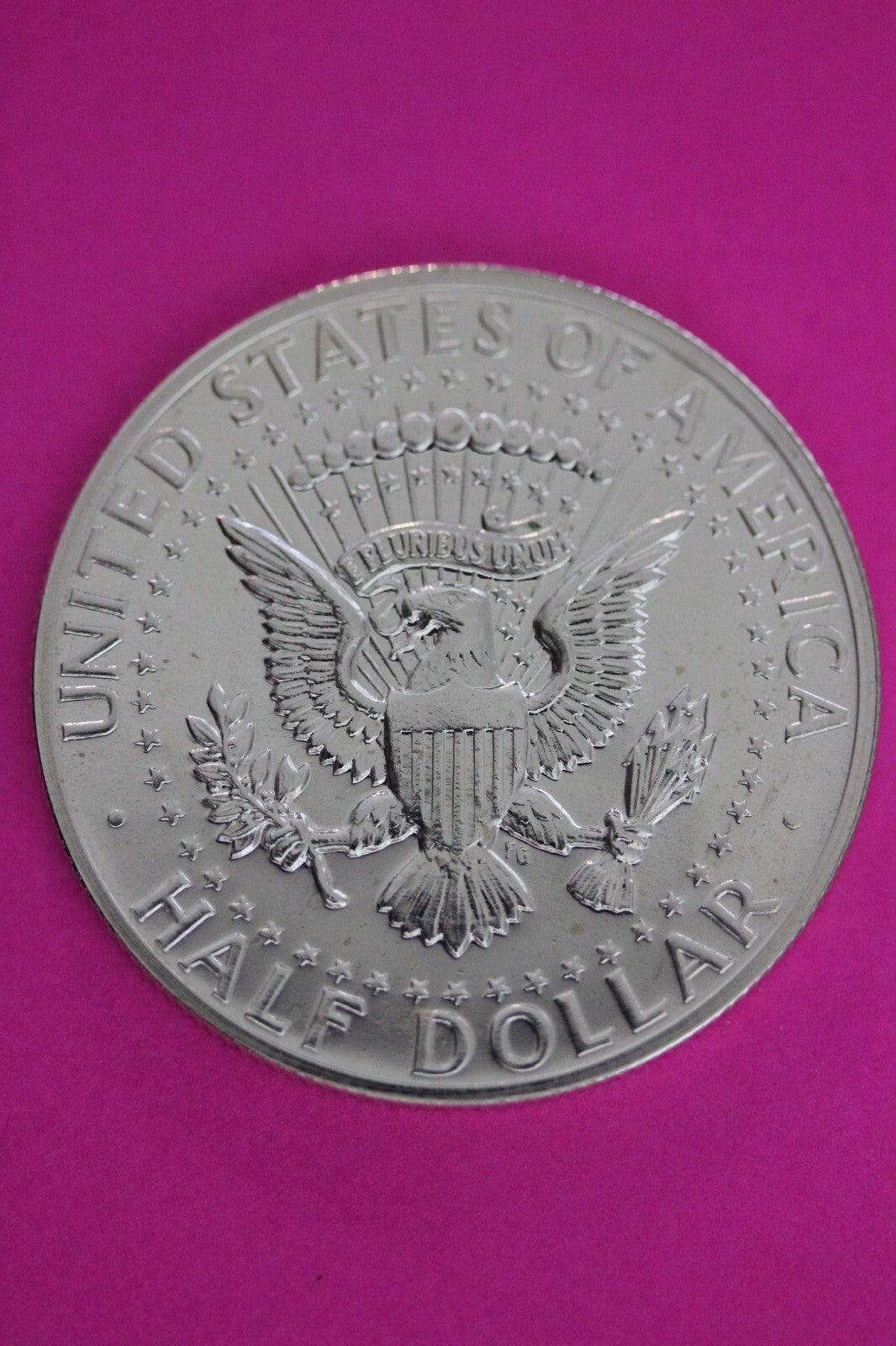 Accented Hair 1964 Proof John F Kennedy Silver Half Dollar Milk Spots N462