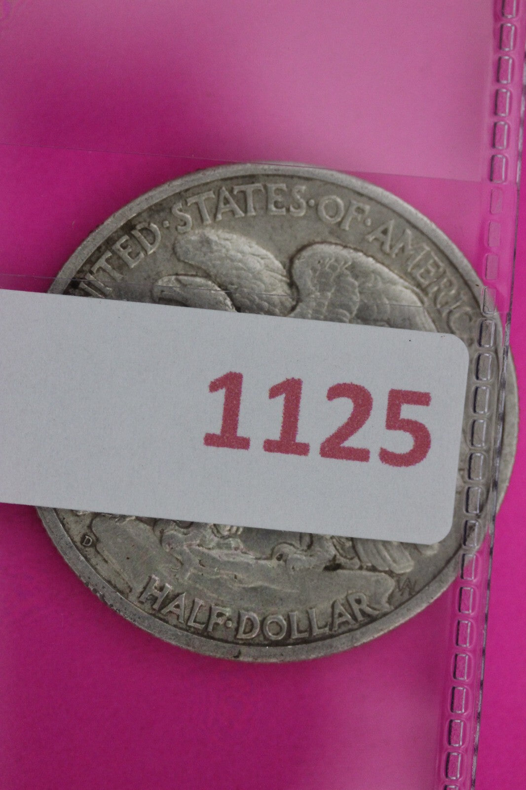 1935 D Walking Liberty Silver Half Dollar Guaranteed Authentic Genuine Coin 1125