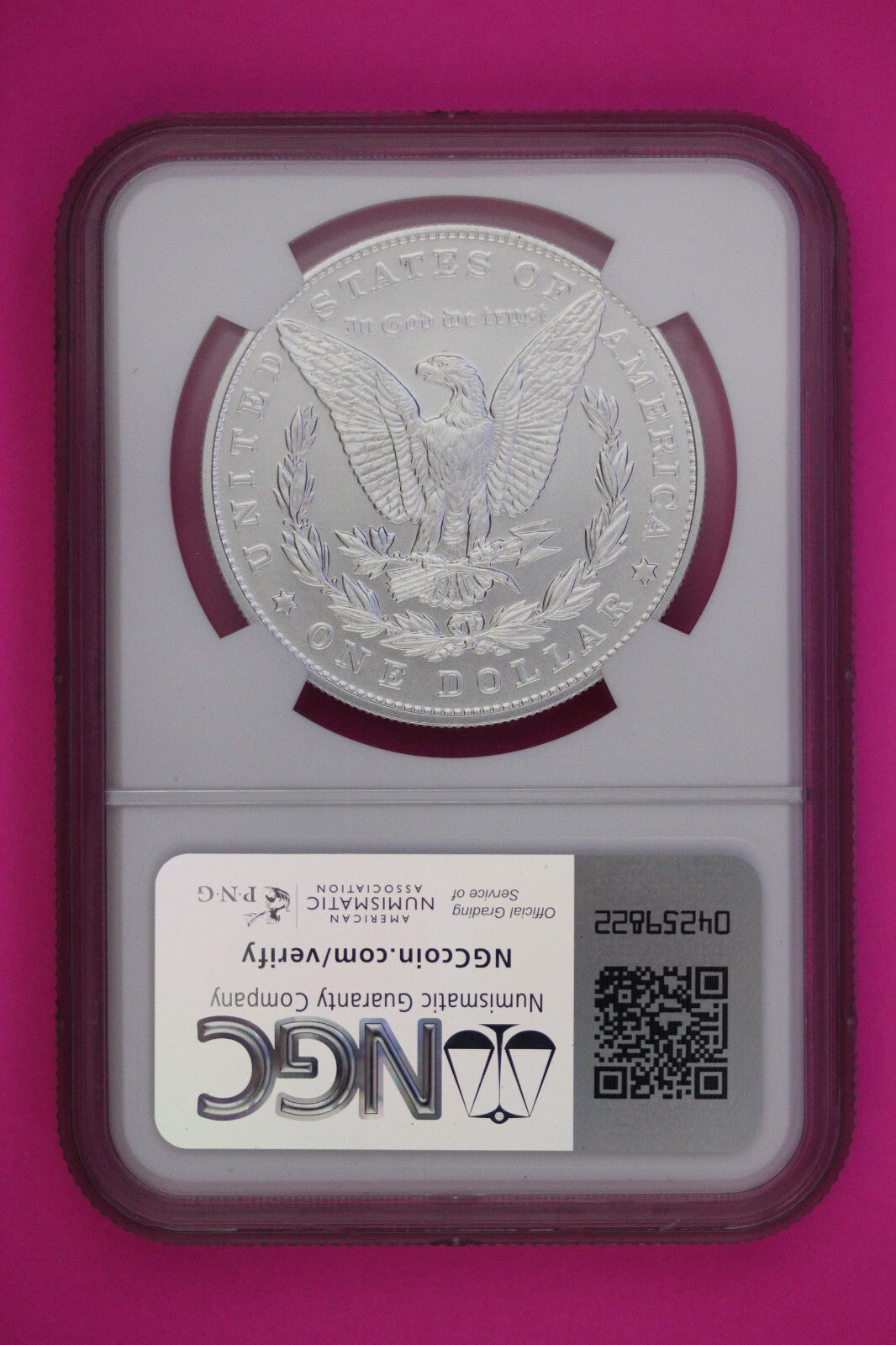 2023 10 (MS 70) Morgan Silver Dollar NGC Graded Certified Authentic Slab 99