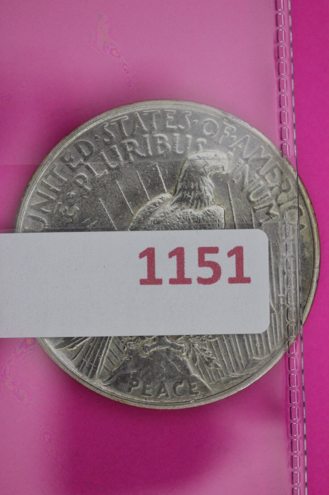 1934 D Peace Liberty Silver Dollar Guaranteed Authentic & Genuine Coin 1151