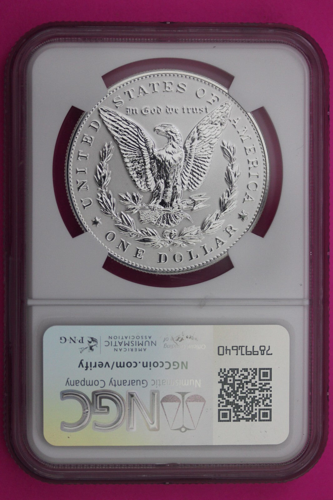 2023 S PF 69 Reverse Proof Liberty Morgan Silver Dollar NGC From 2 Coin Set 367