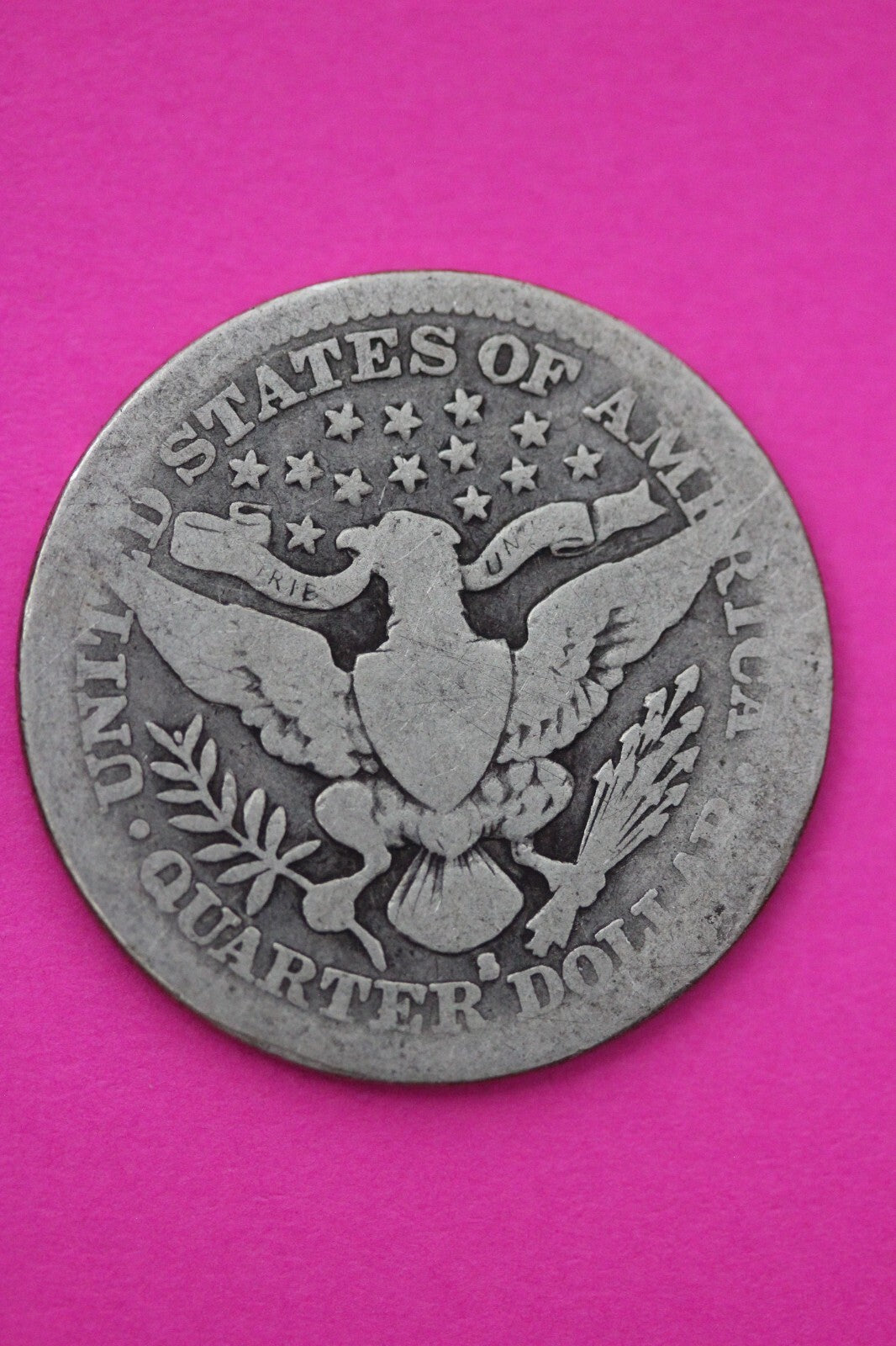 1914 S Barber Liberty Silver Quarter Scarce Semi Key Date San Francisco Mint 31